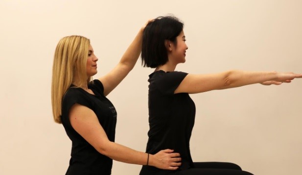 Instructora de pilates